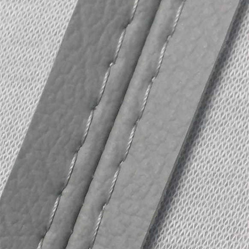 Dunhil Center Console Cover Fits for Pilot 2009 2010 2011 2012 2013 Armrest Cover Replacement Leather Console Lid (Gray) - Image 4